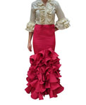 Faldas para El Rocío Lisas en Color Fucsia 82.645€ #50215LAURAFX
